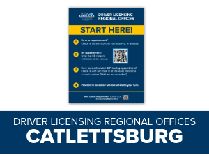 Catlettsburg Check-In Posters